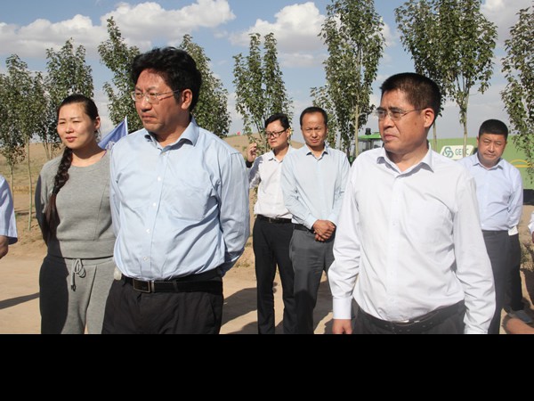 國家林草局、國開行、農(nóng)發(fā)行調(diào)研甘肅建投新能源科技股份有限公司