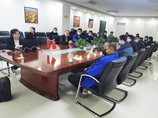 甘肅建投新能源公司  開(kāi)展專業(yè)人員CAXA制圖軟件操作培訓(xùn)