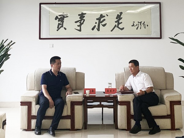 新能源公司總經理趙琰森赴慶陽市  考察對接項目